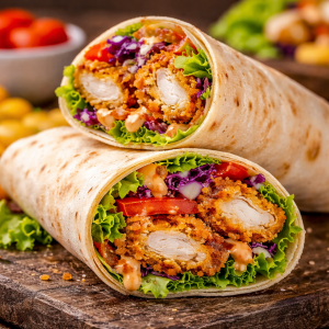 Çıtır Tavuk Wrap